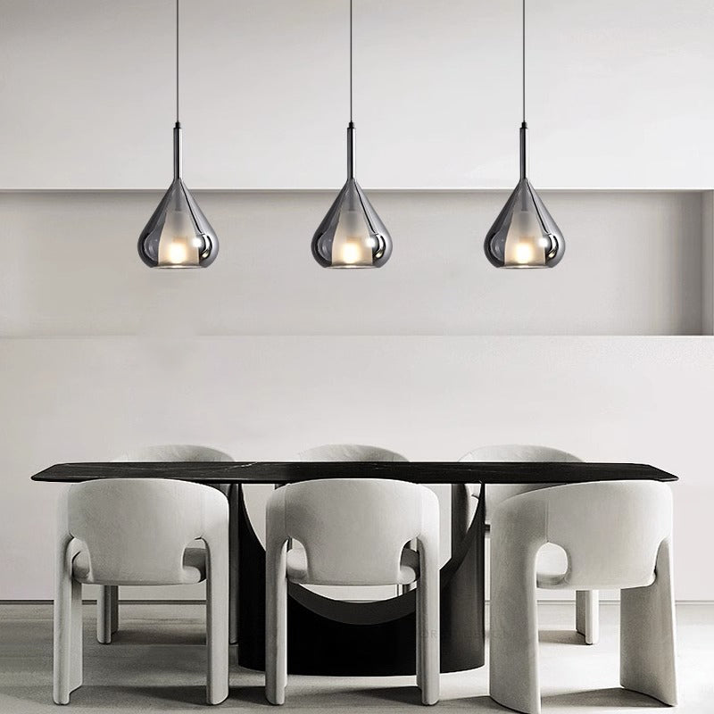 Glazen Hanglamp Waterdruppel Design