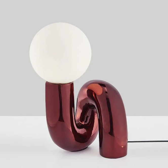 Hars Matglas Minimalistische Tafellamp
