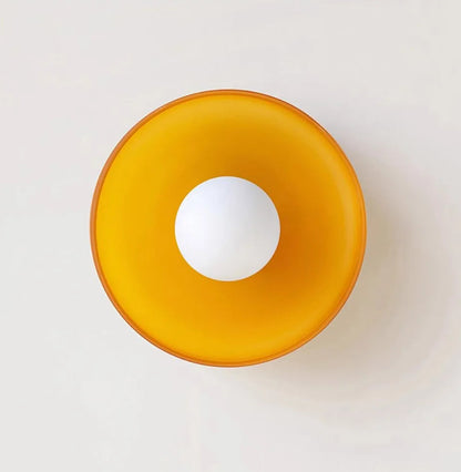 Scandinavische Glazen Plafondlamp
