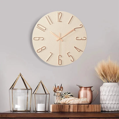 StilleStijl Minimalistische Vierkante Wandklok
