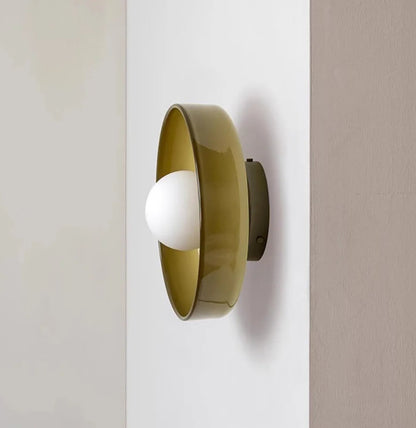 Scandinavische Glazen Plafondlamp