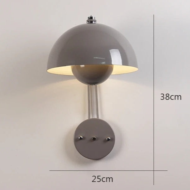 MushroomGlow Wandlamp Warm LED