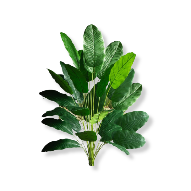 Tropische Kunstvaren Bananenblad Plant