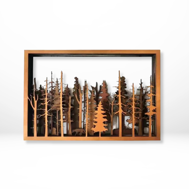 Ingelijste Natuur Wandkunst