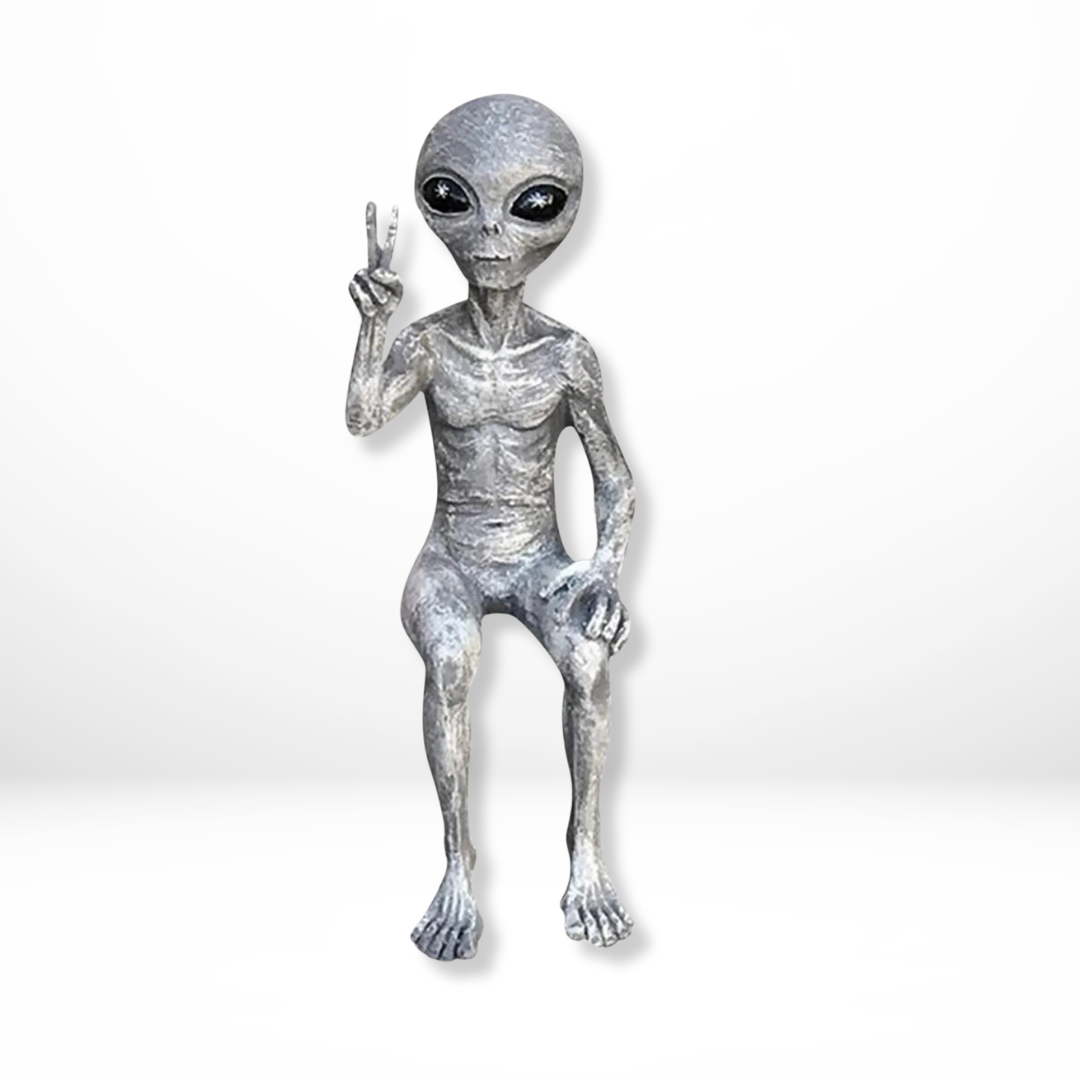 Hars Buitenaardse Alien Beeldje