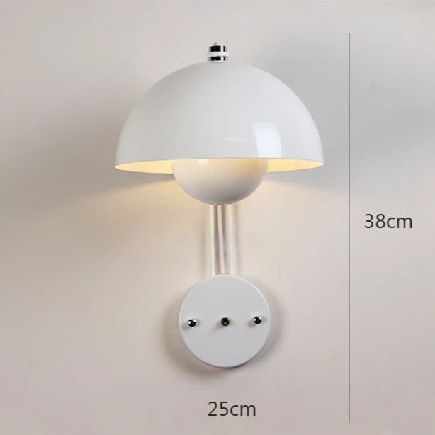 MushroomGlow Wandlamp Warm LED
