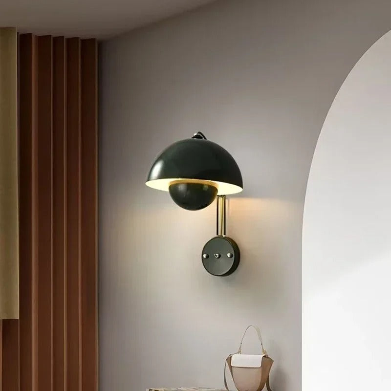 MushroomGlow Wandlamp Warm LED
