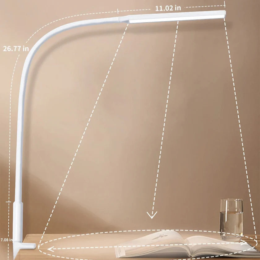 Aluminium USB Bureaulamp Klem - Afbeelding 1