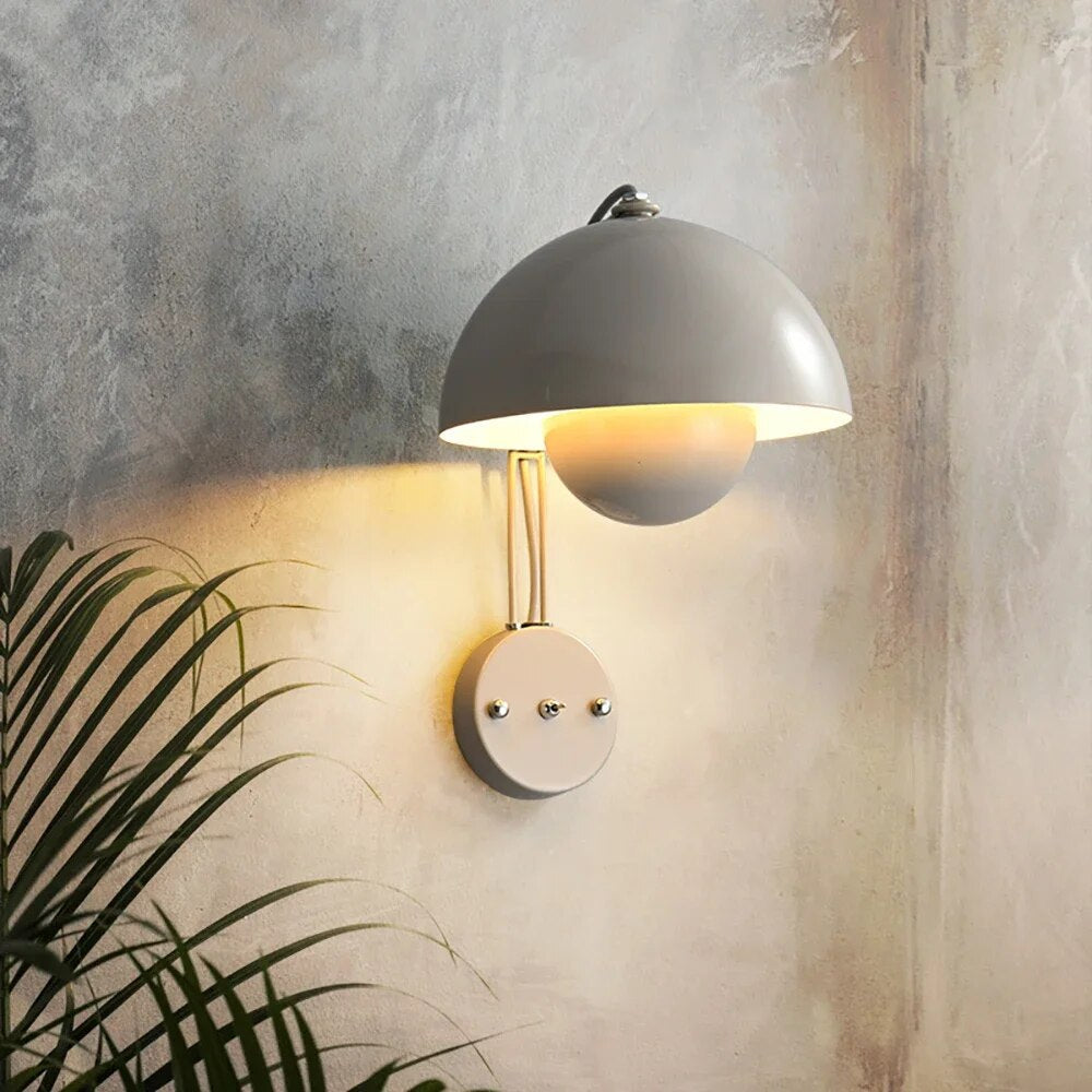 MushroomGlow Wandlamp Warm LED