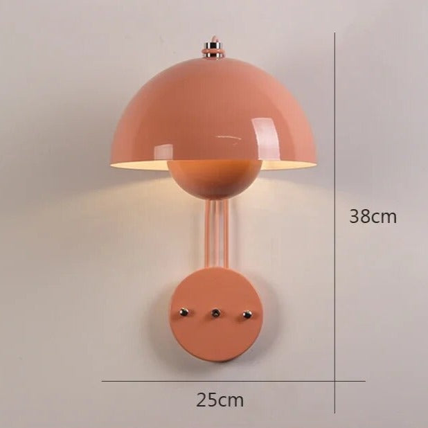 MushroomGlow Wandlamp Warm LED