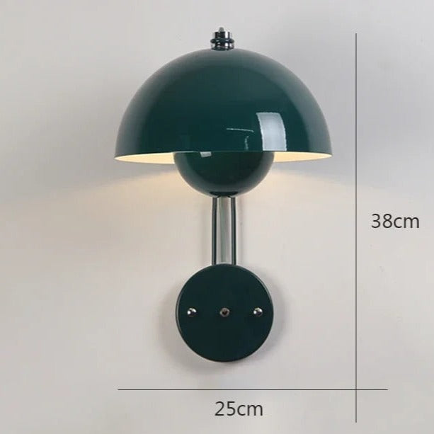 MushroomGlow Wandlamp Warm LED